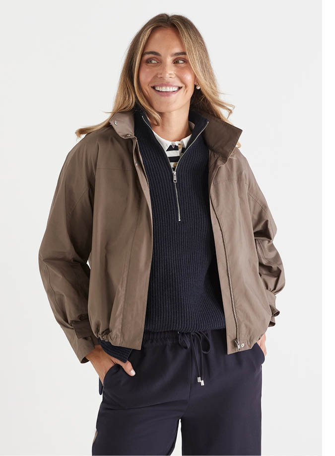 Funnel Neck Tech Jacket