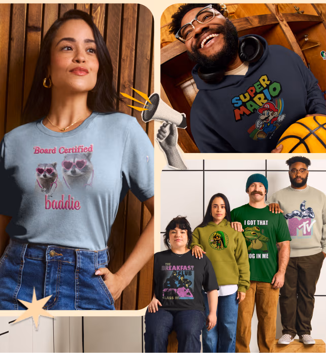Up to 40% off everything.