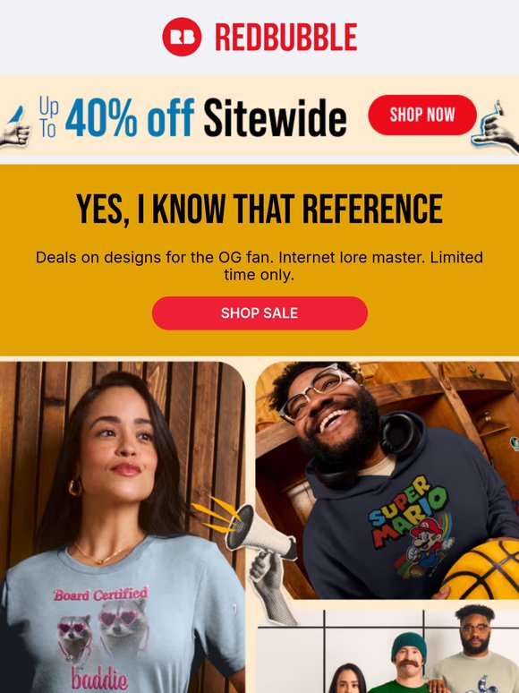 Up to 40% Off: Save on Classic Movie, Music, Internet Fan Art