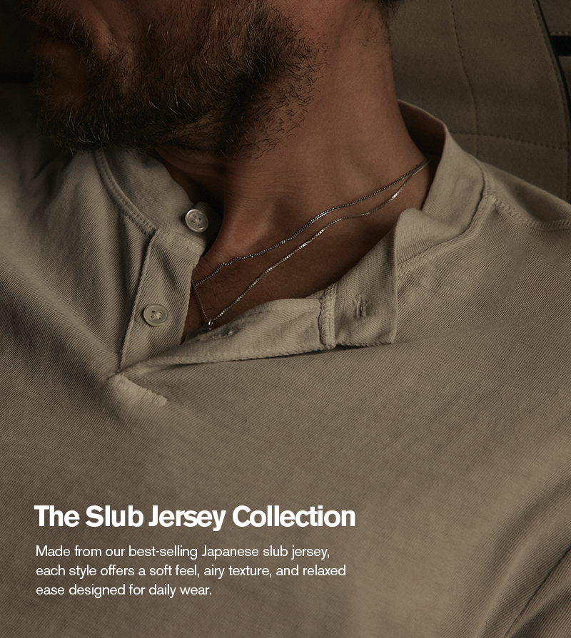 MEN'S SLUB JERSEY