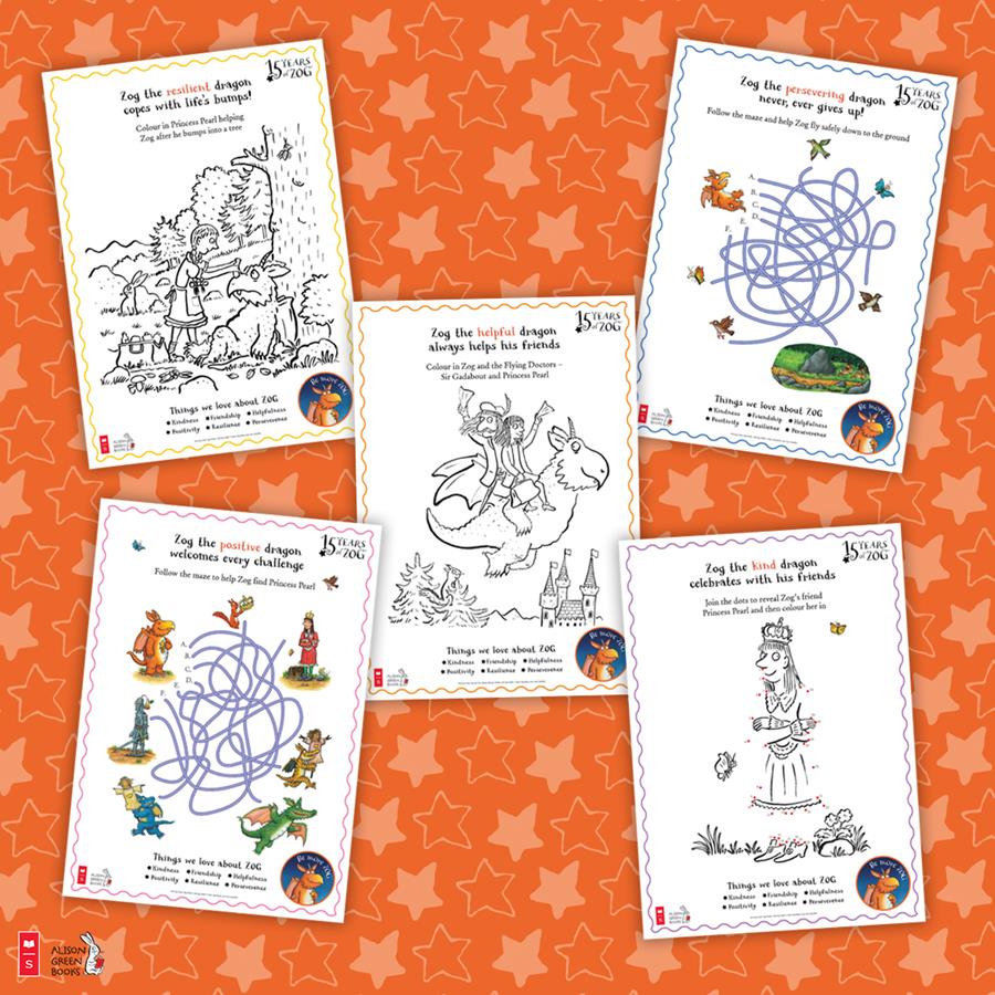 FREE Zog activities for home