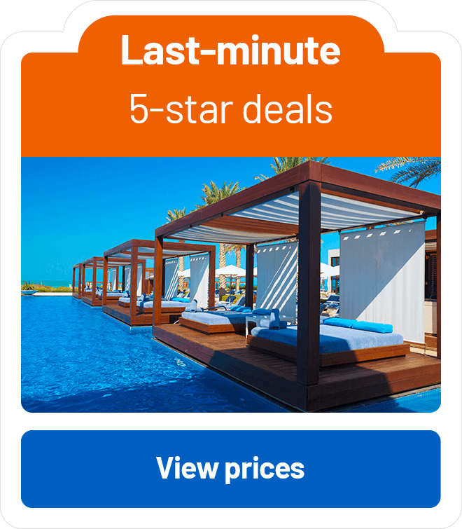 Last-minute 5-star deals