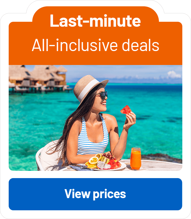 Last-minute all-inclusives