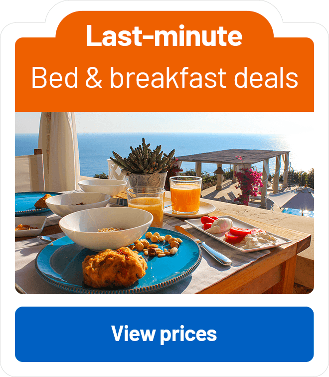 Last-minute bed & breakfast