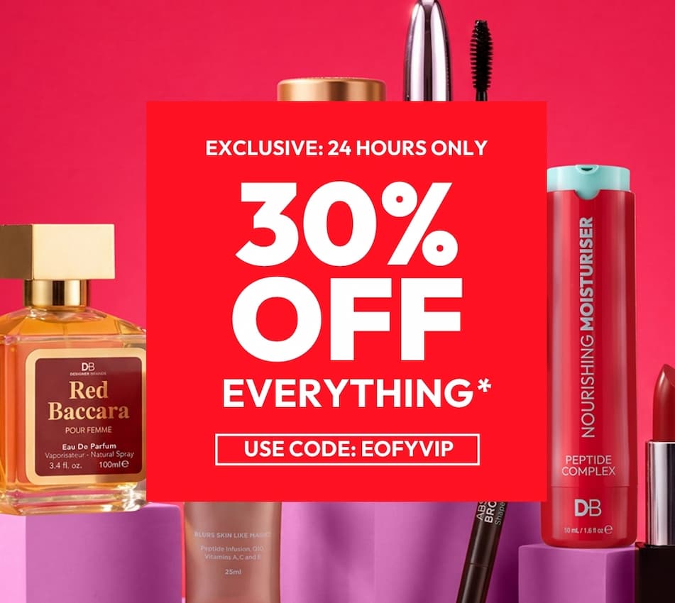 30% Off Everything | EOFY Early Access | DB Cosmetics
