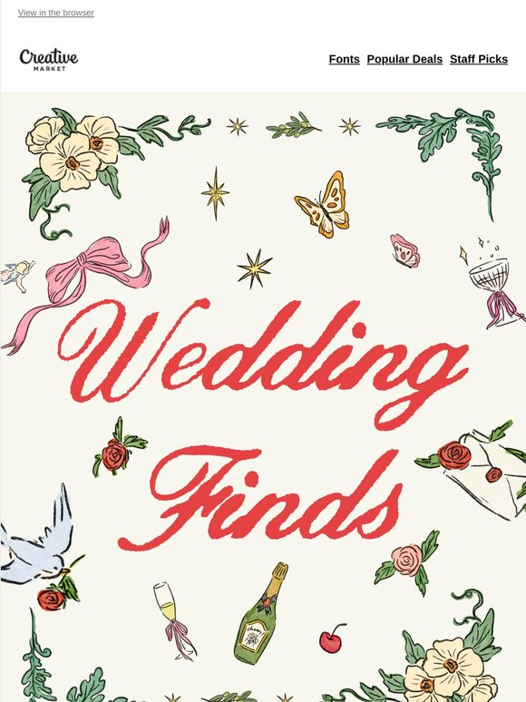 💍 Wedding finds we’re loving right now
