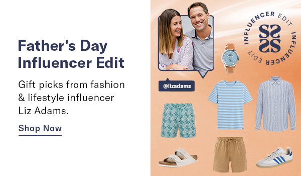 Father's Day Influencer Edit: Gift picks from fashion & lifestyle influencer Liz Adams.