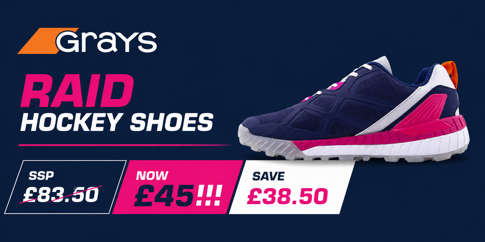 Grays Raid Hockey Shoes