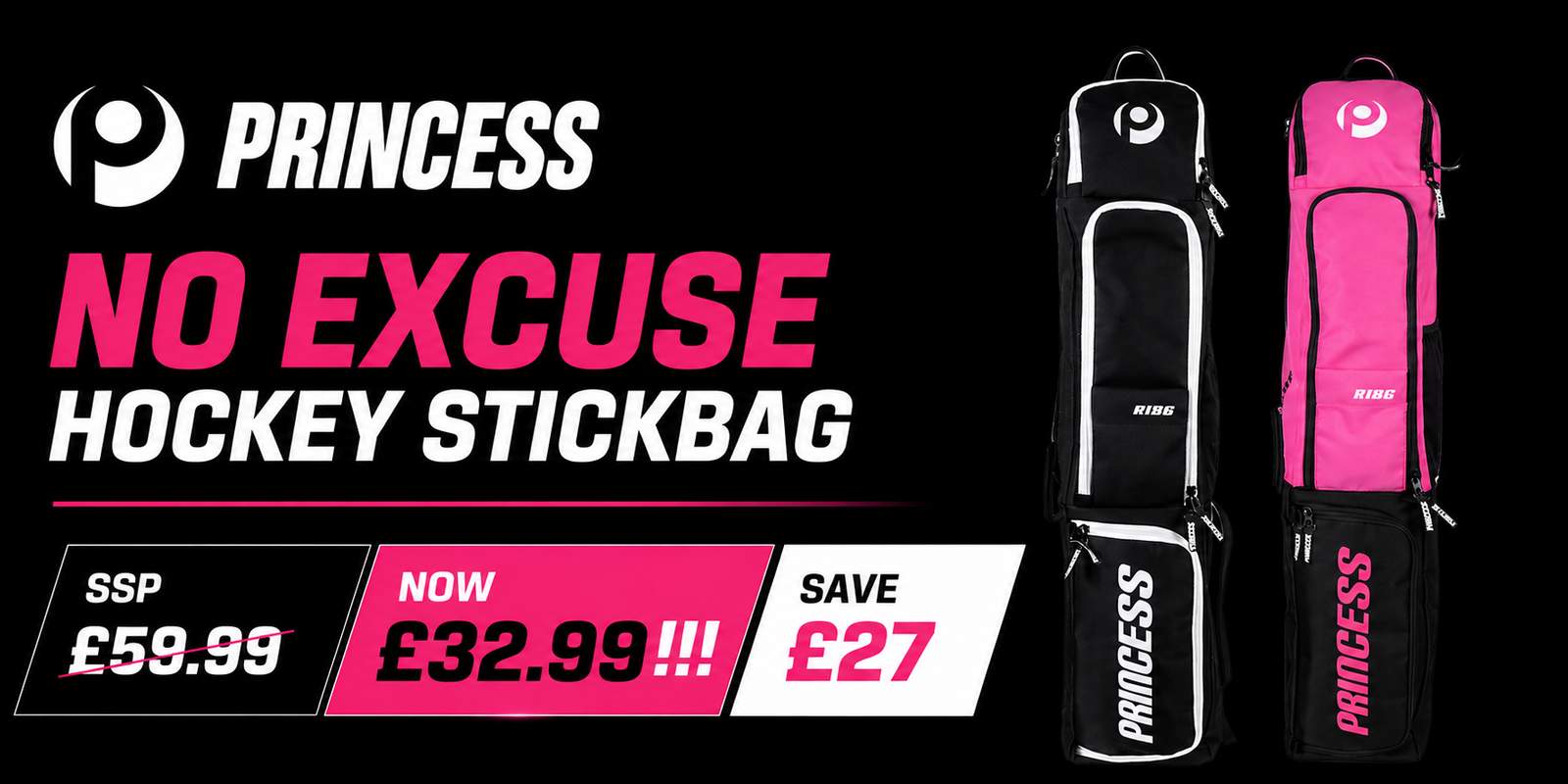 Princess No Excuse Stickbag