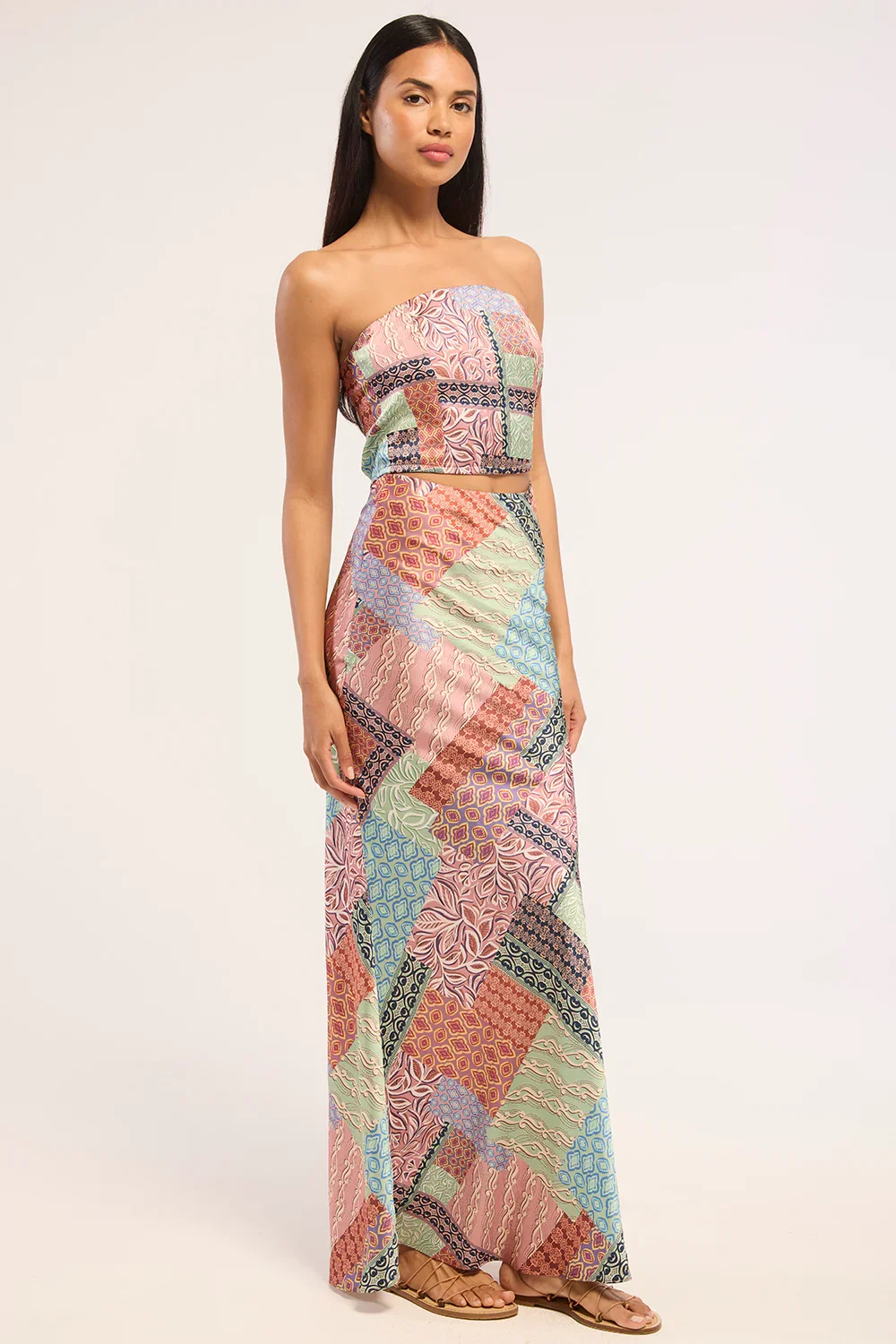 Image of  Sienna Skirt - Oasis Patchwork