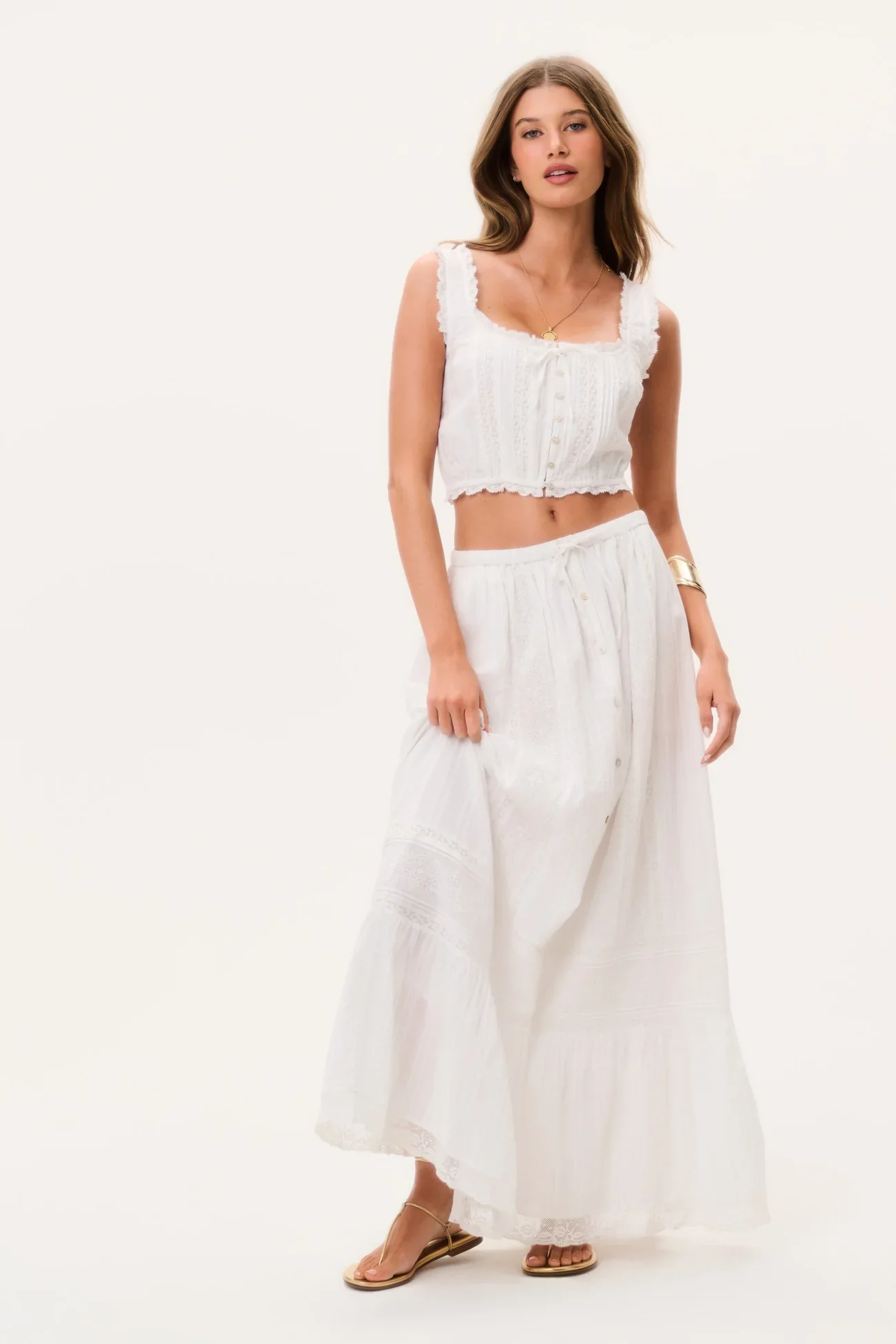 Image of  Brina Skirt - Optic White