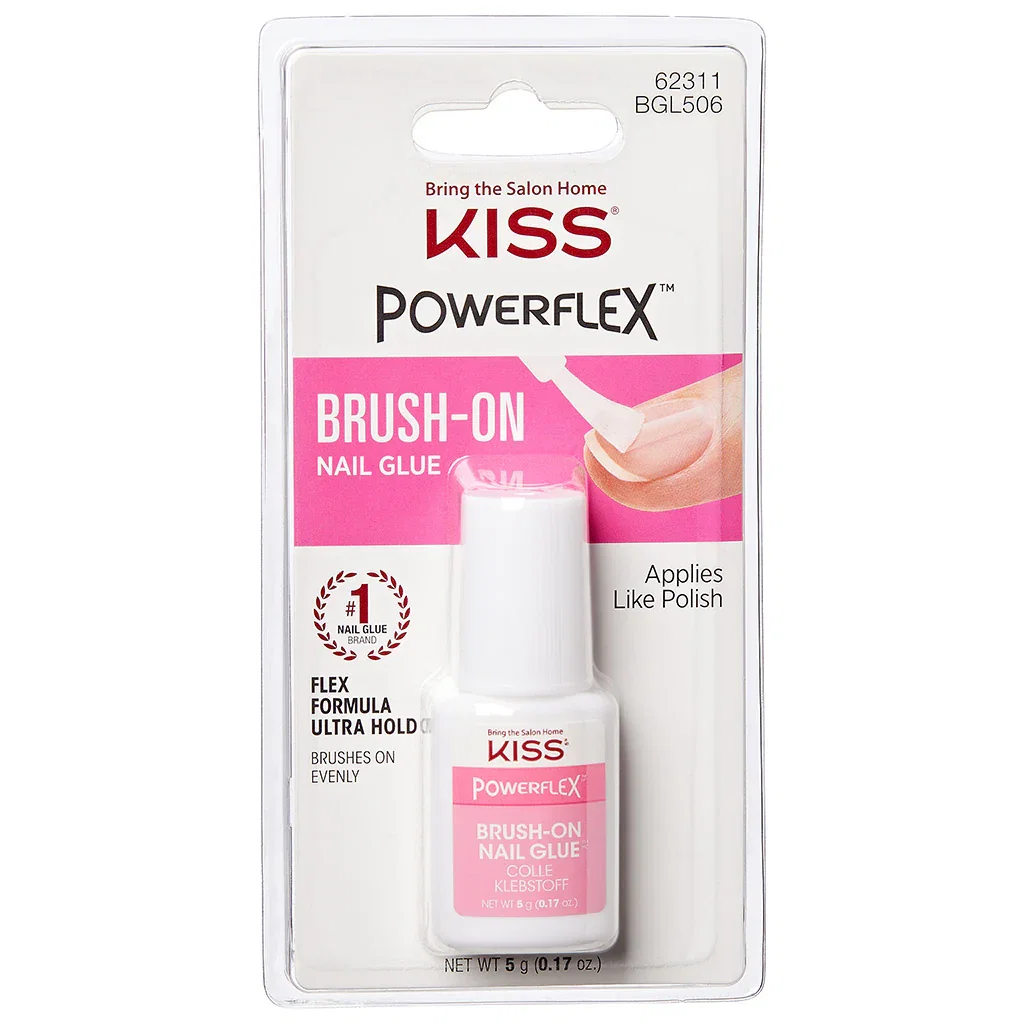 Image of Kiss False Nails Powerflex Nail Glue - Brush-on (5g)