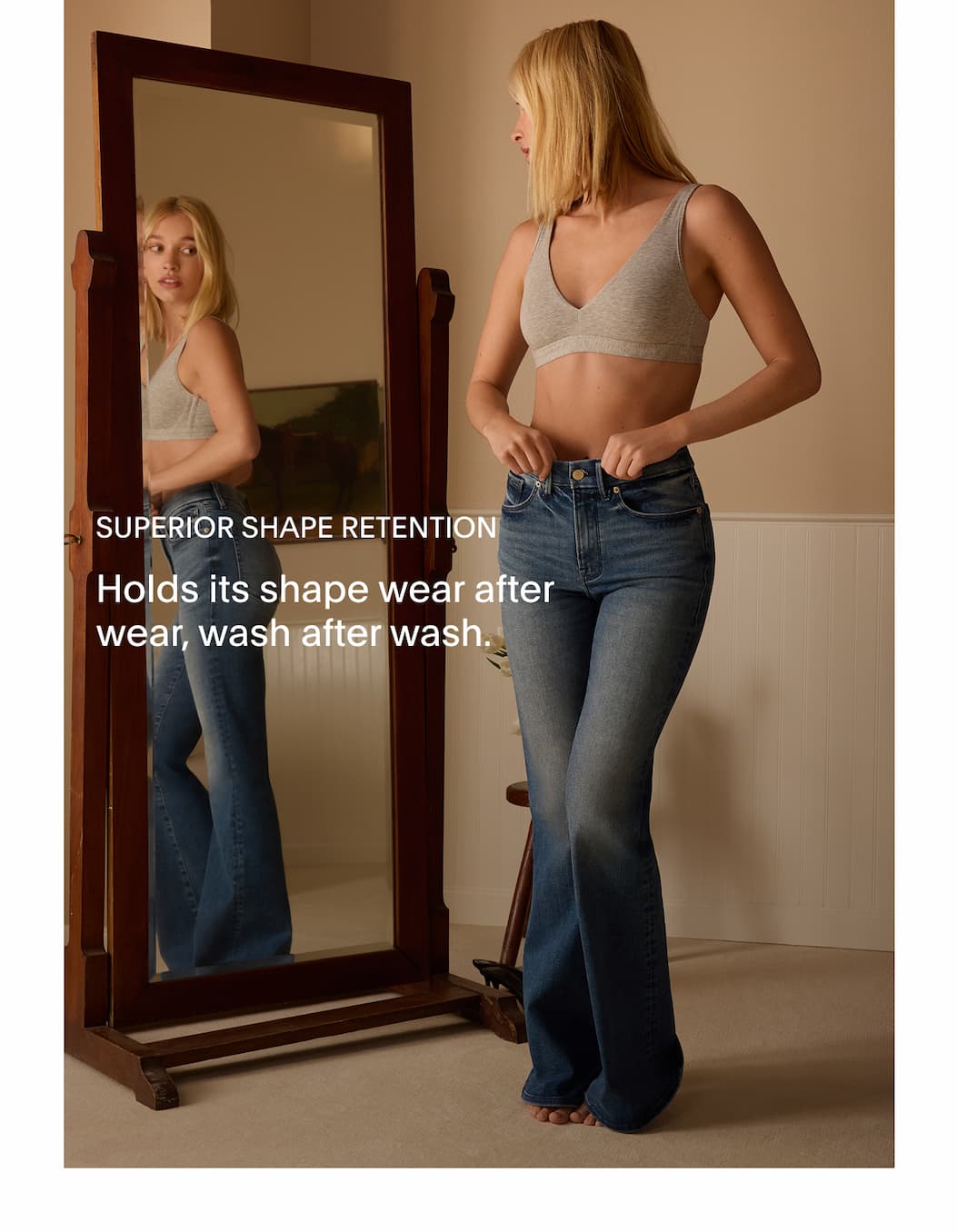 SHOP ALWAYS FITS JEANS - SUPERIOR SHAPE RETENTION