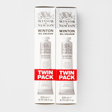 Winsor & Newton Winton Oil Colour Double Pack Cass Exclusive 200ml Titanium White