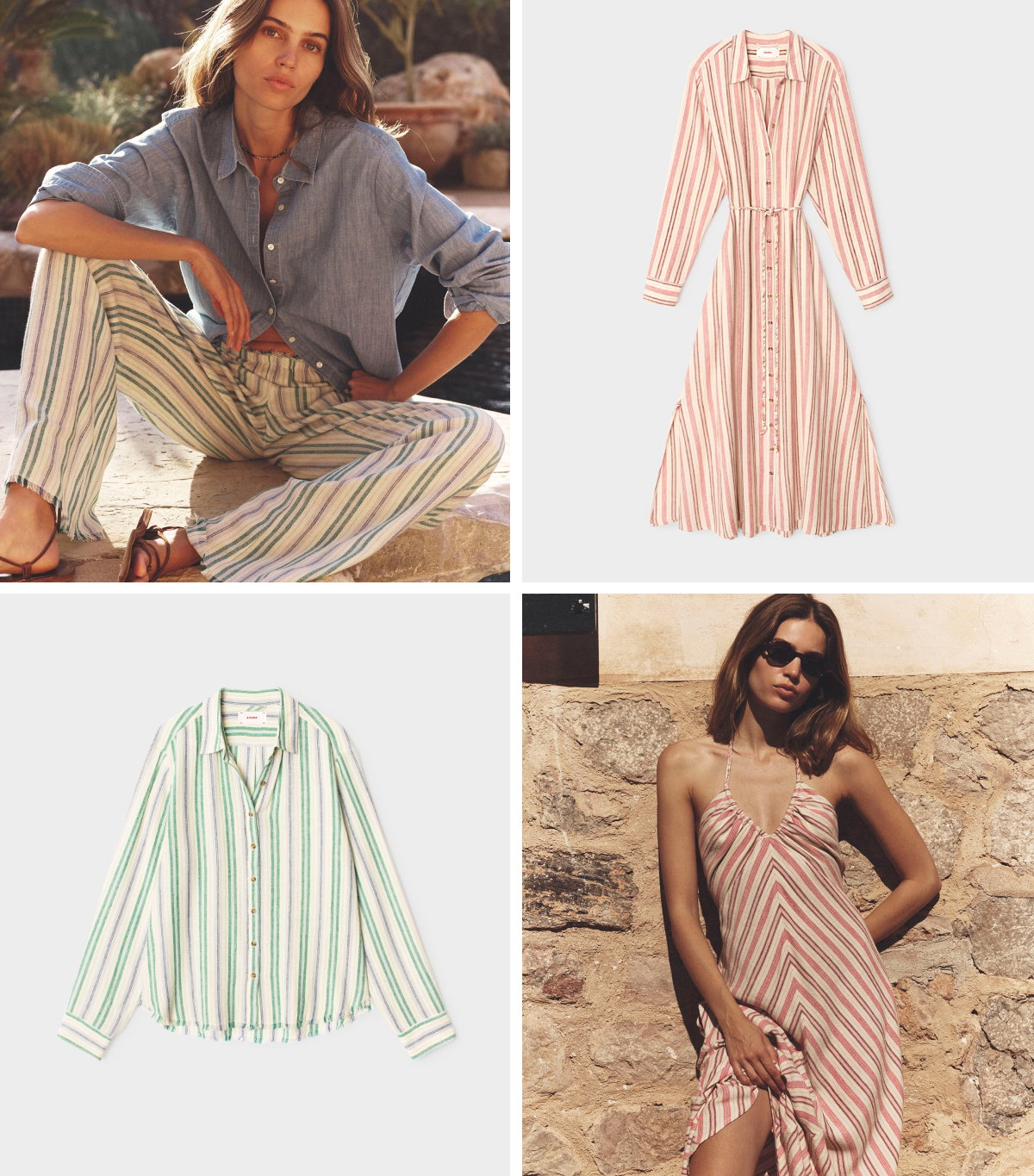 Grid of 9 Island Time. Explore Vacation Essentials for Every Adventure at Xirena.