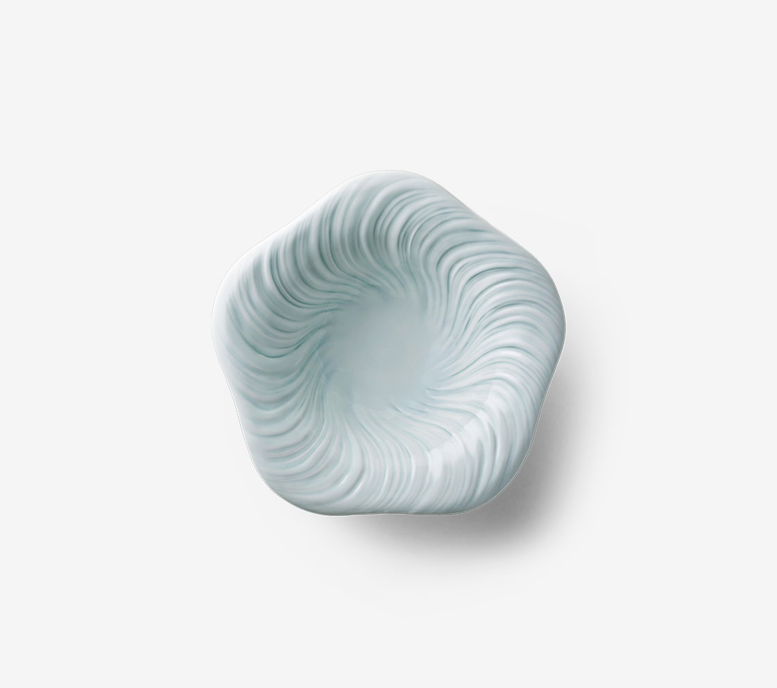 Triton dyb tallerken, Celadon