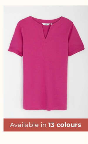 Notch Neck T-Shirt
