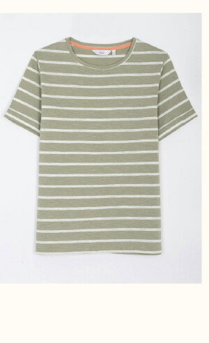 Striped Cotton T-Shirt
