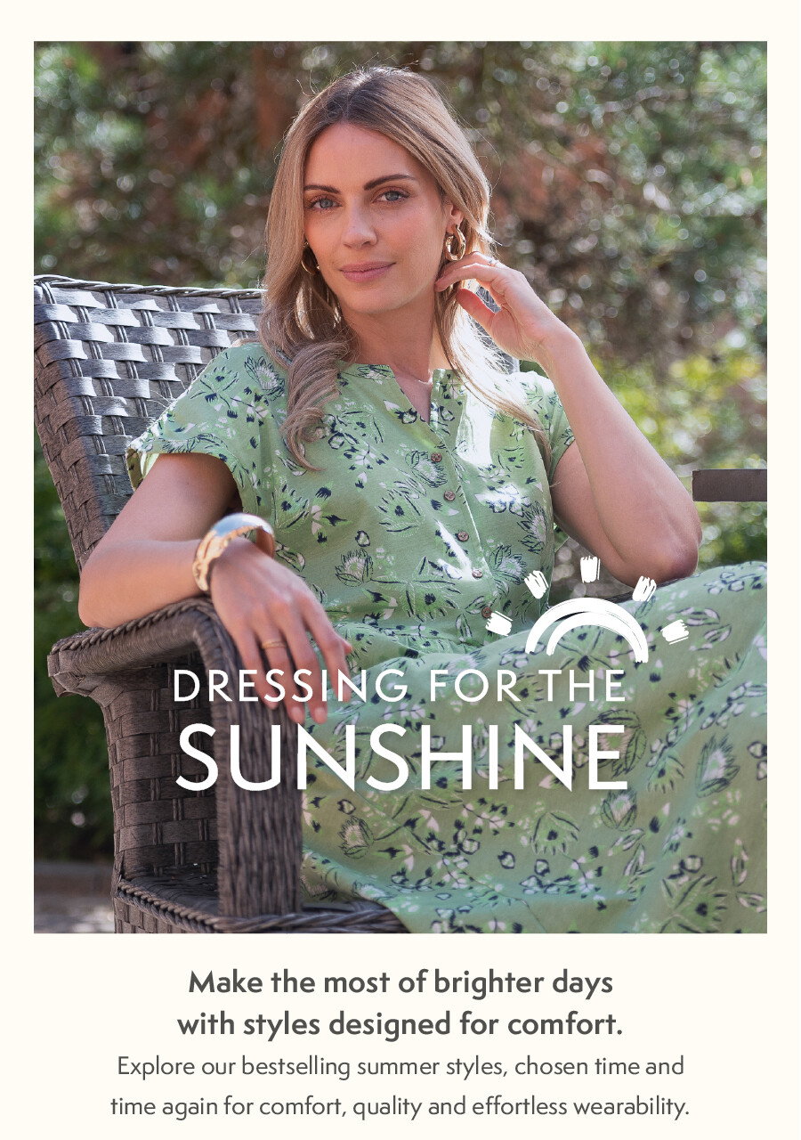 Dressing for the Sunshine - Country Rose Dress