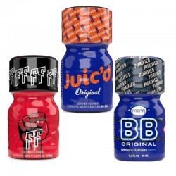 Pack Poppers Baratos – 3 Poppers de 10ml