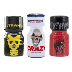 Pack Poppers Cascais – Ultramyl, Crazy, FF