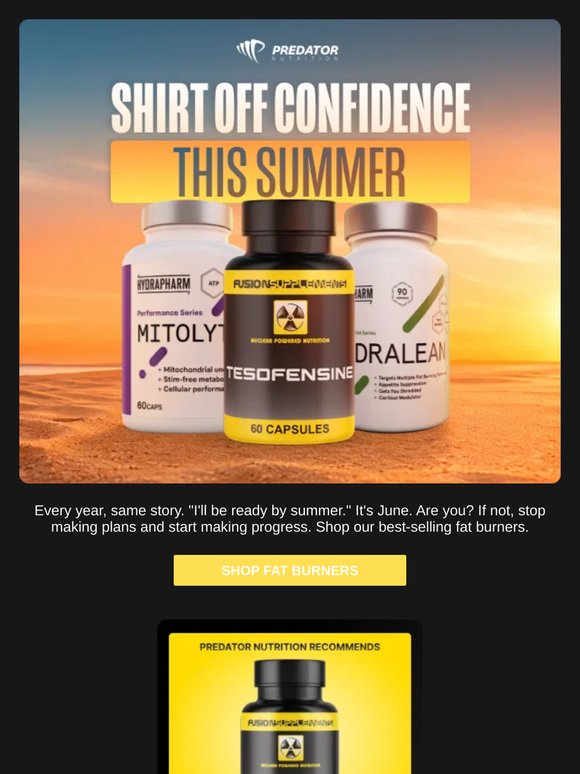 Do you have shirt off confidence?