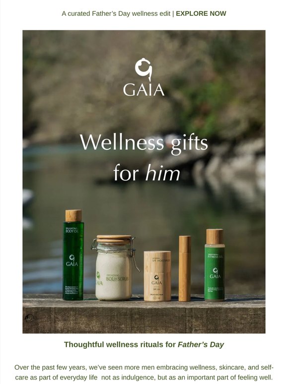 Thoughtful wellness rituals for Father’s Day