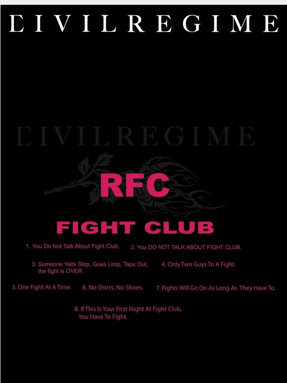 The first rule of Fight Club...IG PREVIEW!!
