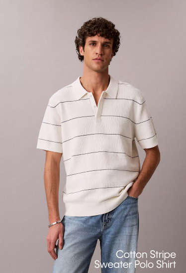 cotton-stripe-sweater-polo-shirt
