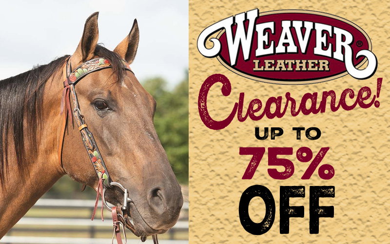 Weaver Leather Clearance - up to 75% Off!
