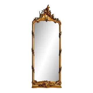 Image of 18th Century North Italian Painted Mirror