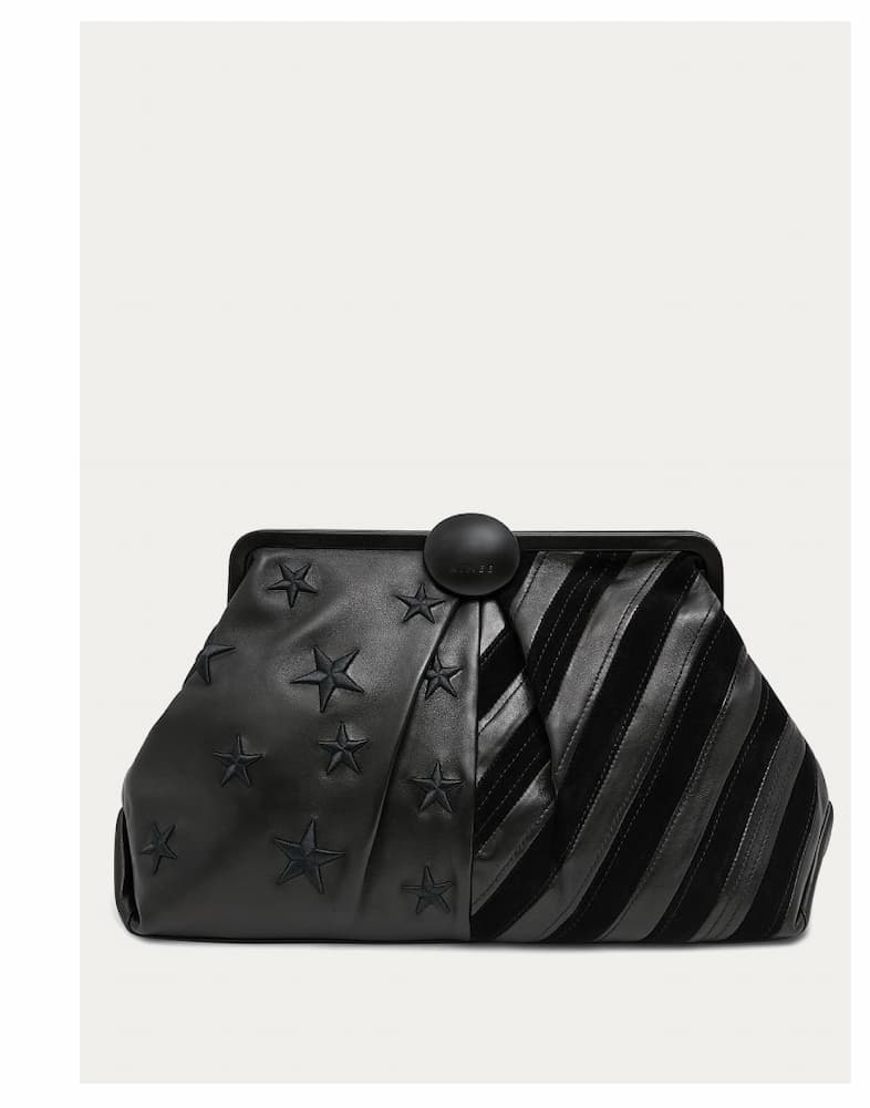Full Circle Novelty XL Clutch - Americana Black