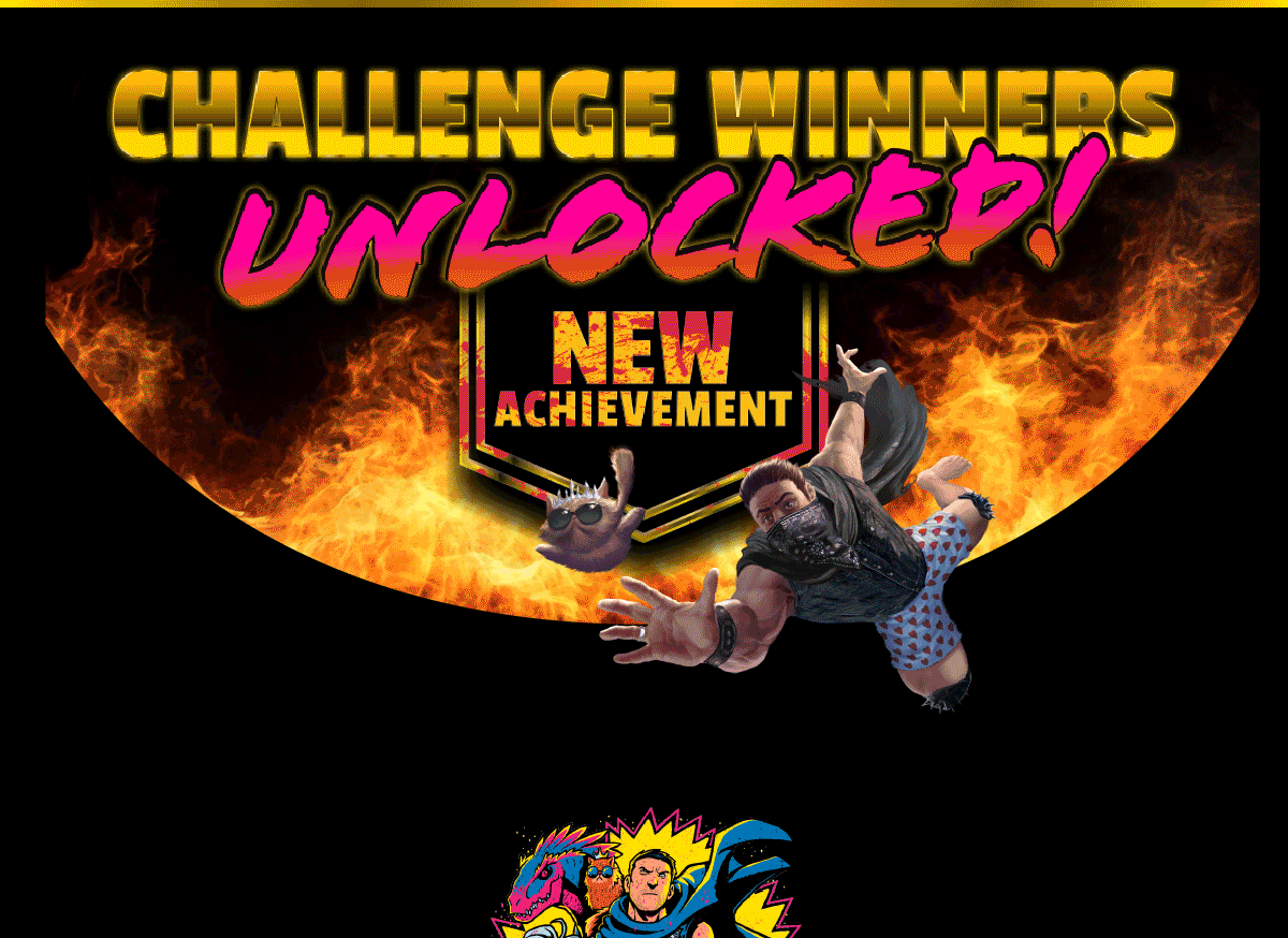 challenge winners UNLOCKED