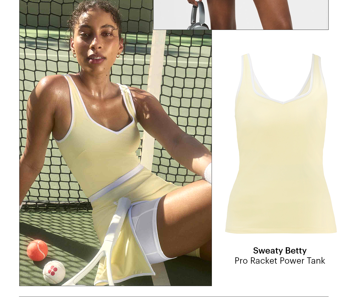 Sweaty Betty Pro Racket Power Tank 