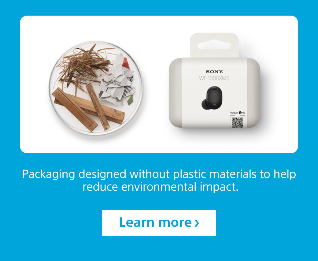 Packaging designed without plastic materials to help reduce environmental impact. Learn more