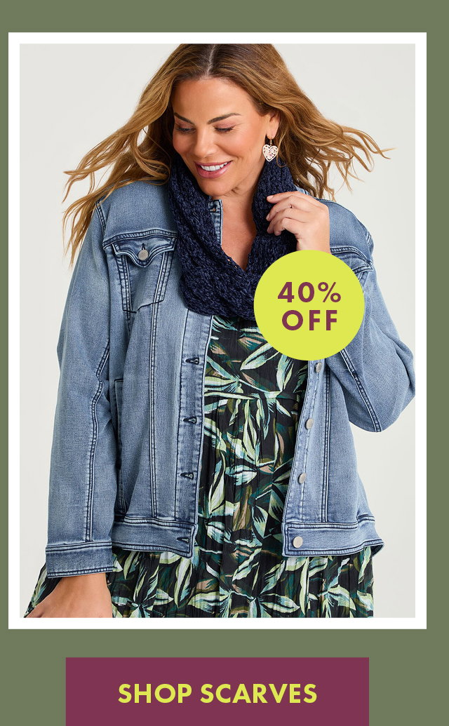 40% off Scarves
