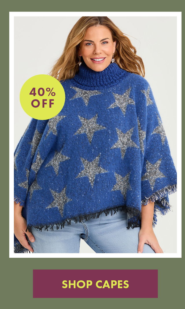 40% off Capes