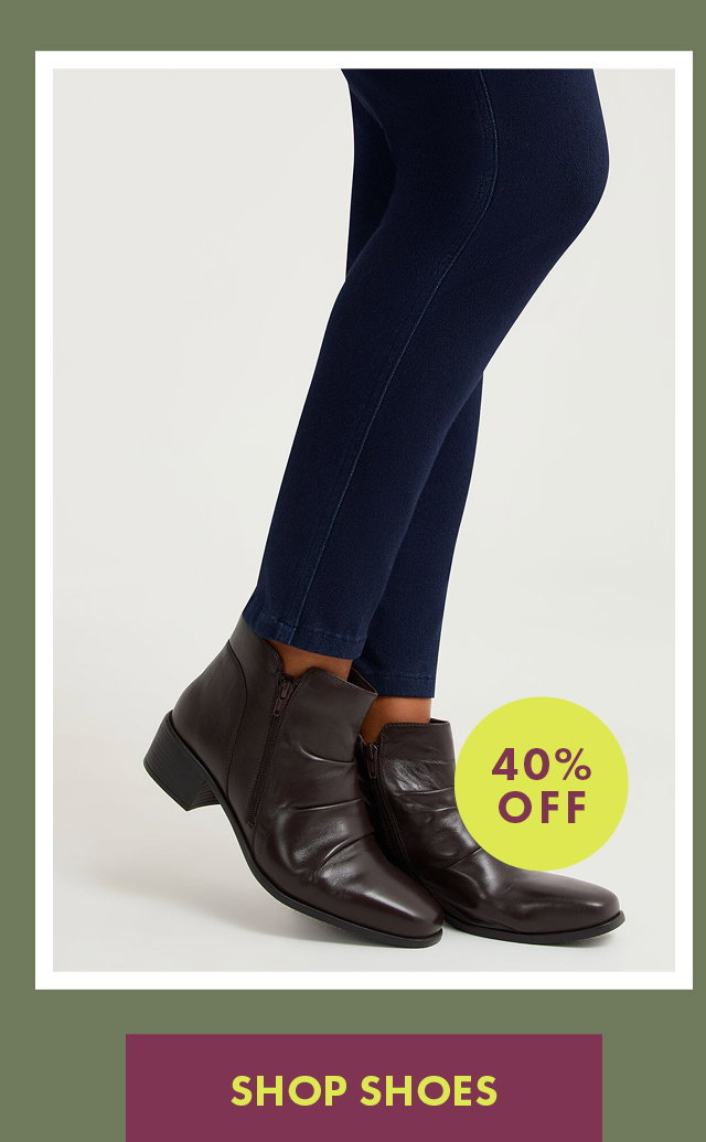 40% off Shoes