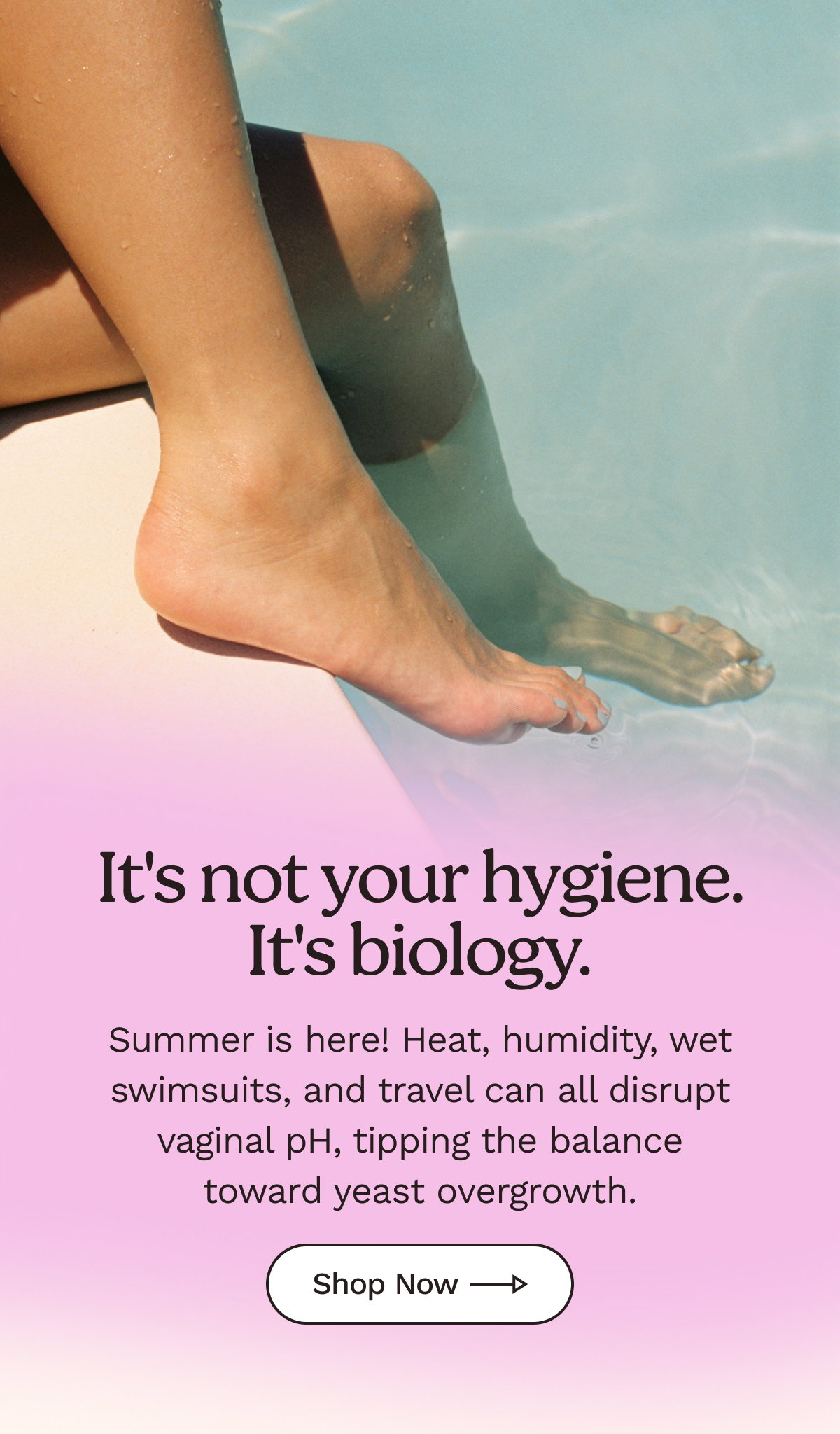 It's not your hygiene. It's biology. 
