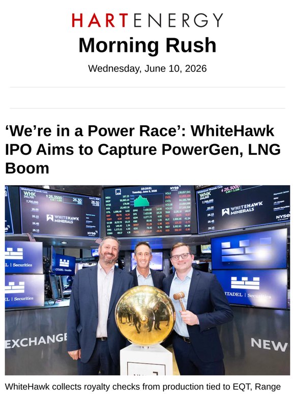 WhiteHawk IPO Aims to Capture PowerGen, LNG Boom; How Sempra’s Energía Costa Azul Opens a New Path for US Gas
