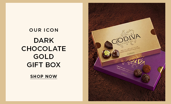 Dark Chocolate Gold Gift Box, 15pc.