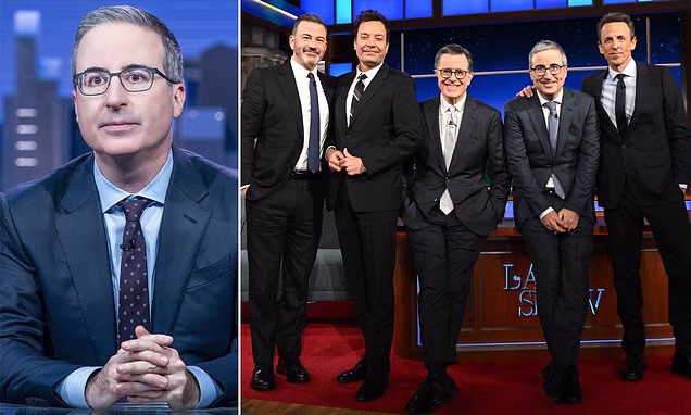 John Oliver's private panic: Late-night curse spreads and host prepares for worst as insiders reveal his desperate 'plan B'... and the industry whispers swirling about his fate