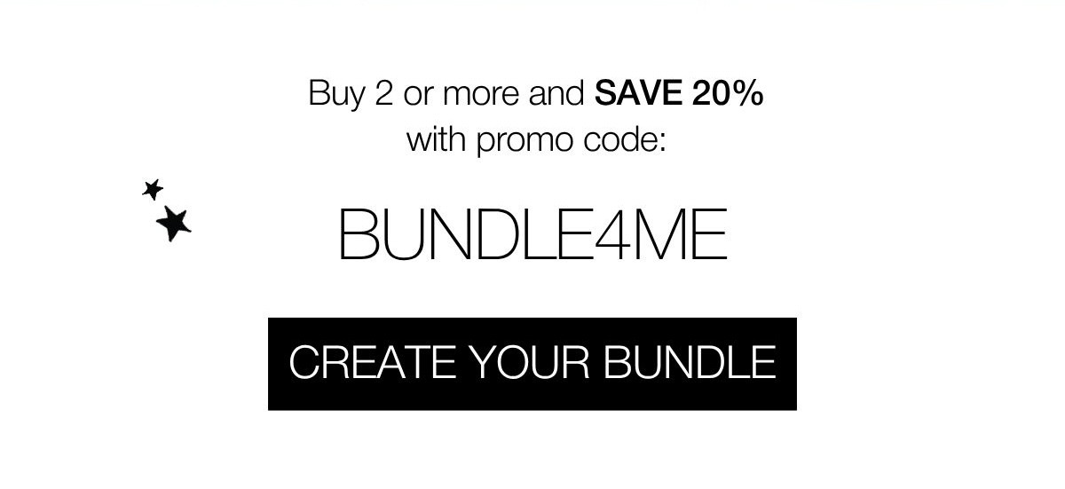 Bundle & save 20% | Shop now