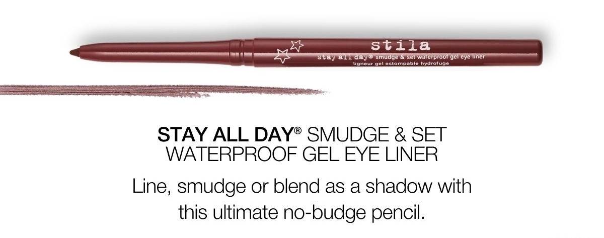 Stay All Day® Smudge & Set Waterproof Gel Eye Liner