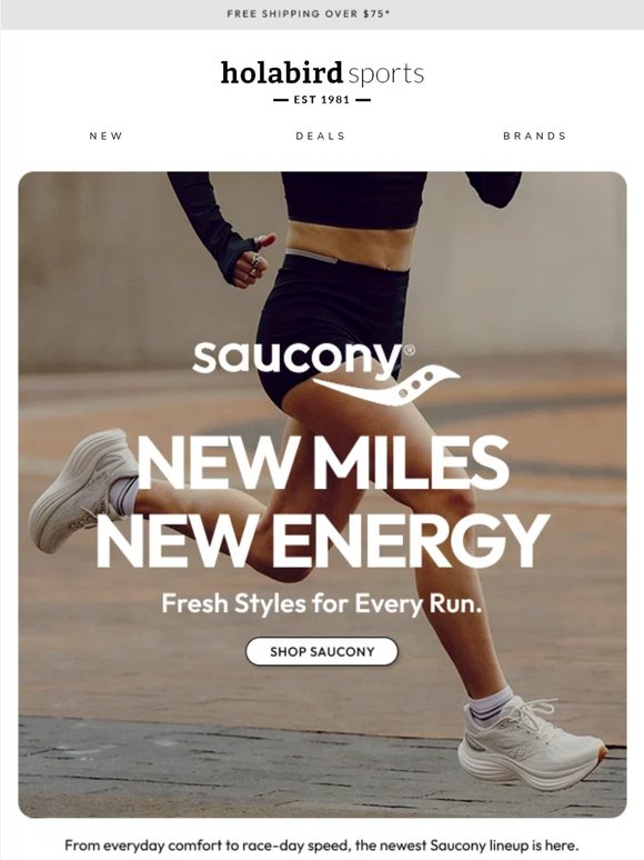 🚨 NEW Saucony Arrivals Have Landed