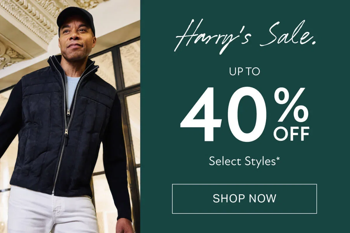 UP TO 40% OFF Select Styles*