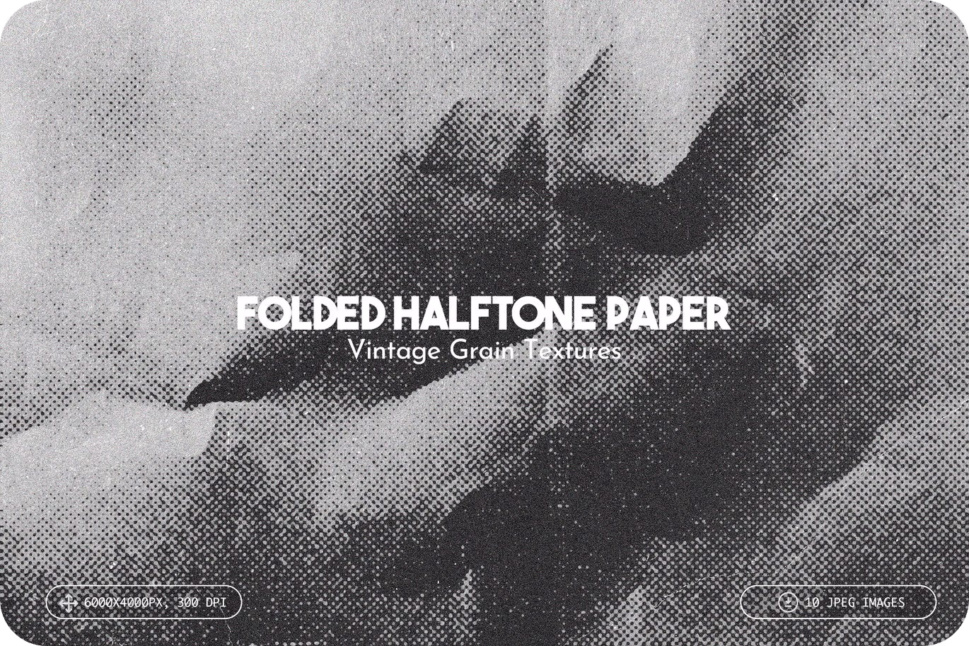 Folded Halftone Paper – Graphic