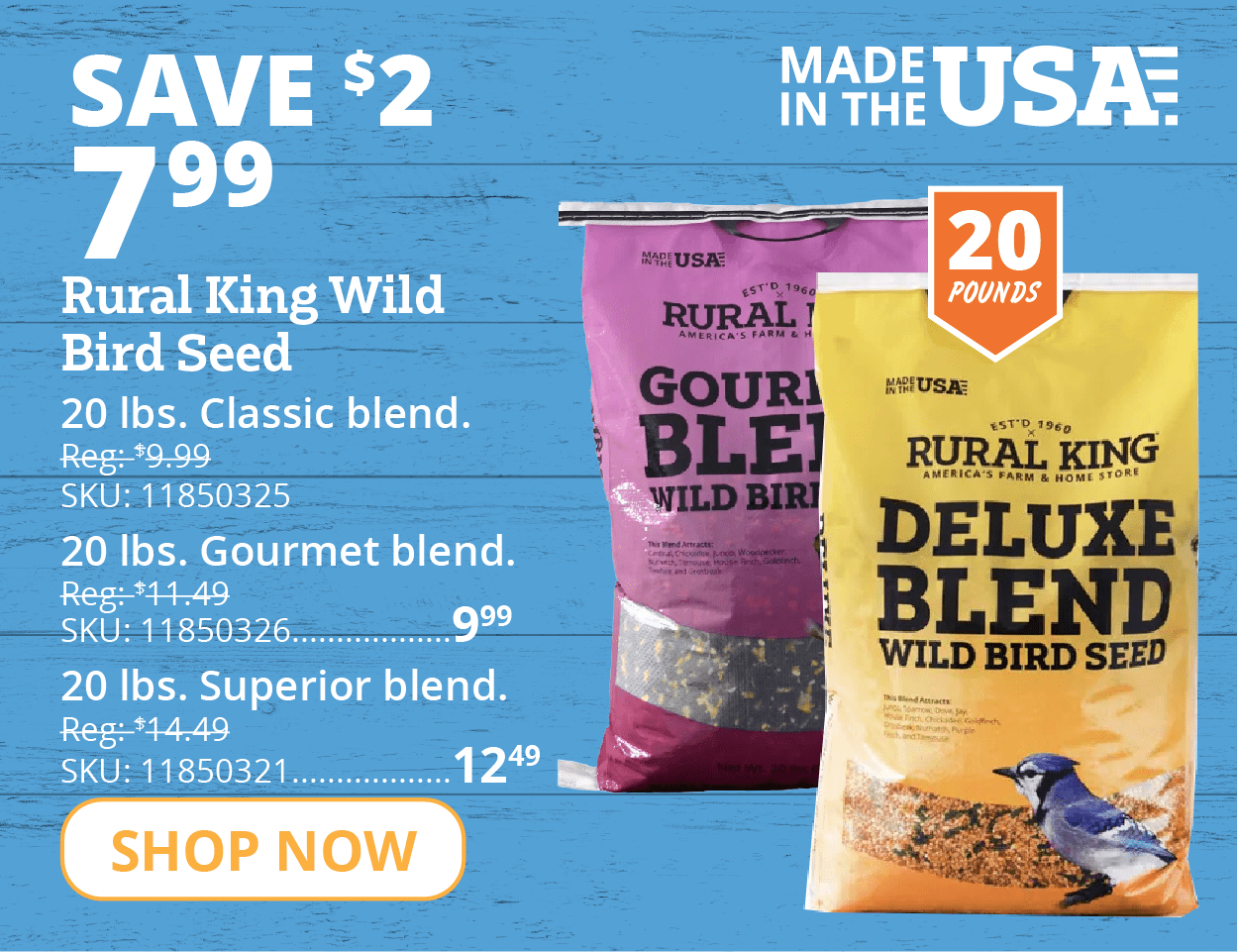 RK Wild Bird Seed