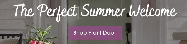The Perfect Summer Welcome Shop Front Door