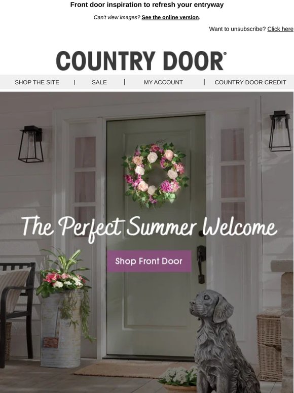 Fresh Looks for Your Front Door